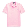 Polo Ralph Lauren Kids' Cotton Mesh Polo Shirt In Carmel Pink