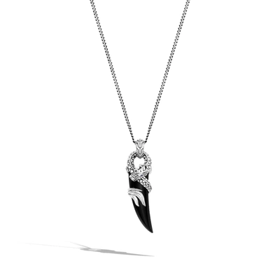 John Hardy Keris Dagger Pendant 22 Necklace In Silver