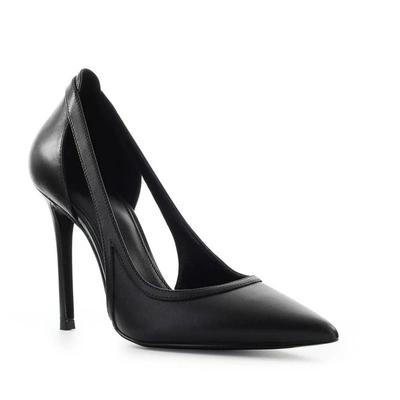 Michael Kors Nora Black Cut-out Leather Pump