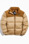 The North Face Eco Nuptse Recycled Puffer Jacket In Taupe