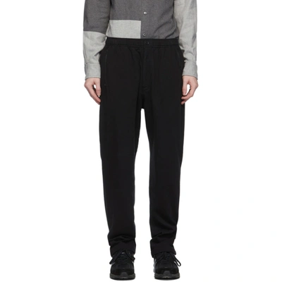 Engineered Garments Black Fleece Lounge Pants In Nl034 Black