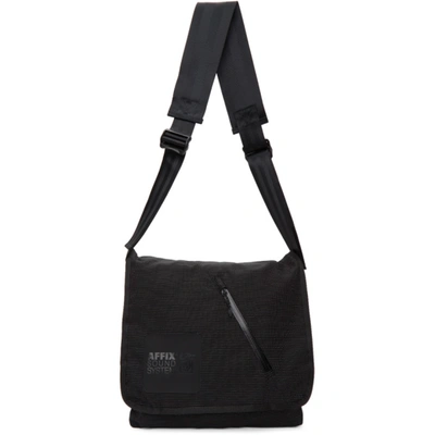 Affix Black Ambidextrous Visibility 12 Record Bag