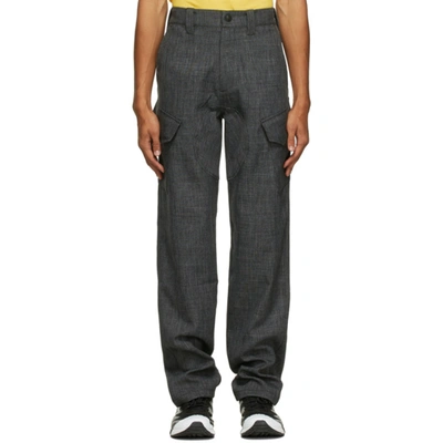 Affix Grey Sharkskin Service Cargo Pants