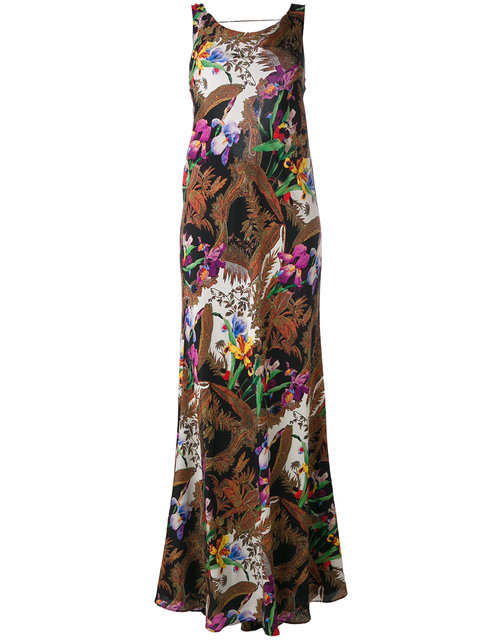 Etro Floral Print Maxi Dress | ModeSens