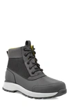 Ugg (r)  Emmett Waterproof Snow Boot In Dark Grey Leather