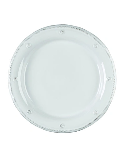 Juliska Berry & Thread Round Ceramic Dinner Plate In Whitewash