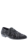 Robert Graham Men's Rodin Paisley Slip On Dress Shoes In Black