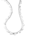 Ippolita Classico Hammered Sterling Silver Jet Set Disc Necklace