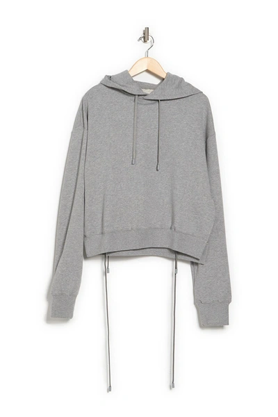 Maison Margiela Drawstring Sweatshirt In 854m White