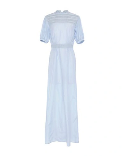 Matin Long Dresses In Blue