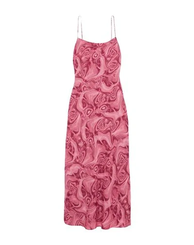 16arlington Long Dresses In Pink