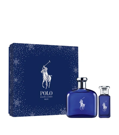 Ralph Lauren Polo Blue Eau De Toilette Fragrance Gift Set In White