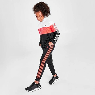 Adidas Originals Kids' Adidas Girls' Tricot Track Pants In Black/red