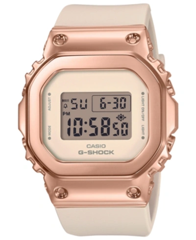 G-shock Women's Digital Blush Resin Strap Watch 38mm In Blush And Rose Gold