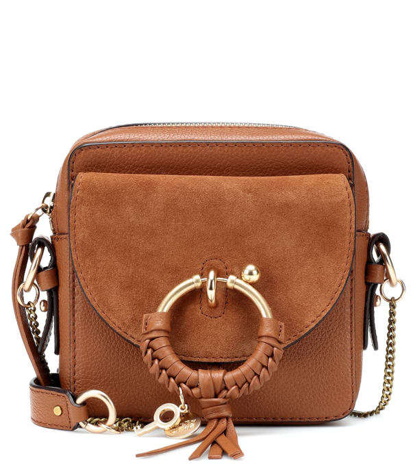 See By Chloé Women's Mini Joan Suede & Leather Crossbody Bag In Brown
