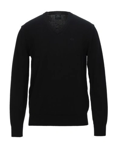 Armani Exchange Sweaters In Black