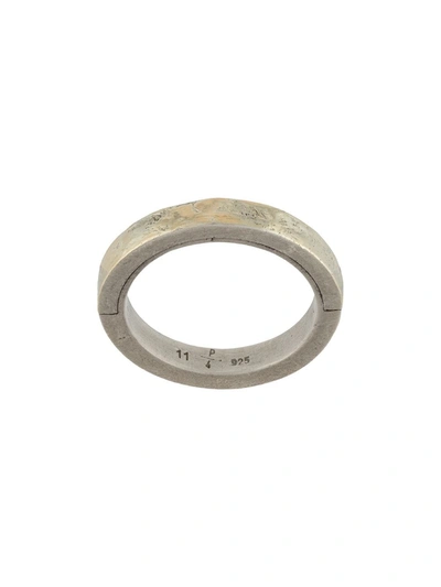 Parts Of Four Sistema Fuse 4mm Ring In Silver