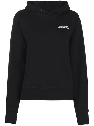 Misbhv Pleasure Hooded Sweatshirt In Black