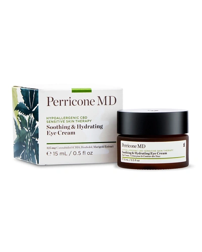 Perricone Md Hypoallergenic Cbd Sensitive Skin Therapy Soothing & Hydrating Eye Cream, 0.5-oz. In White