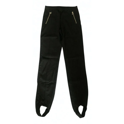 Pre-owned Jean Paul Gaultier Trousers In Black