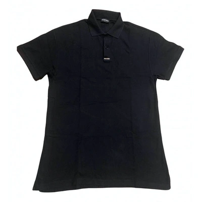 Pre-owned Balenciaga Polo Shirt In Black