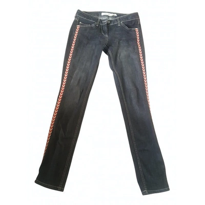 Pre-owned Isabel Marant Étoile Slim Jeans In Black