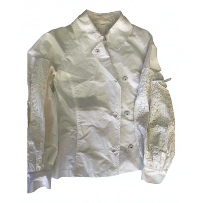 Pre-owned Ermanno Scervino Short Vest In White