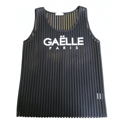 Pre-owned Gaelle Paris Vest In Black