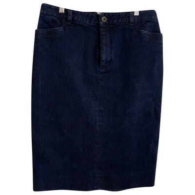 Pre-owned Ralph Lauren Mid-length Skirt In Blue