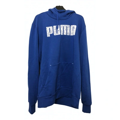 Pre-owned Puma Sweatshirt In Blue