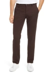 Ag Marshall Slim Fit Straight Leg Chinos In Cornerman Burnt