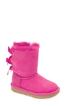 Ugg Kids' Bailey Bow Ii Water Resistant Genuine Shearling Boot In Rock Rose