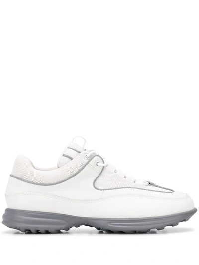 Camper Panelled Sneakers In White