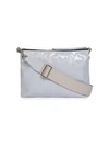 Isabel Marant Women's Small Nessah Leather Crossbody Bag In Light Grey
