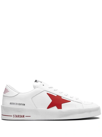 Golden Goose Stardan Low-top Sneakers In White