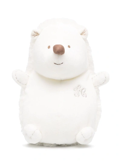 Tartine Et Chocolat Kids' Hedgehog Teddy Bear In White