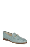 Sam Edelman Lior Loafer In Blue Sage Leather