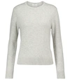 Co Crewneck Cashmere Sweater In Grey