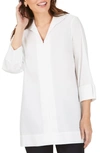 Foxcroft Lydia Wrinkle-free Non-iron Shirt In White