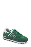 New Balance 574 Classic Sneaker In Forest Green/ Varsity Green