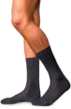 Falke Men's No. 2 Cashmere Mid-calf Socks In Anthra Melange