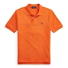 Polo Ralph Lauren Kids' Cotton Mesh Polo Shirt In Coastal Orange