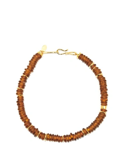 Lizzie Fortunato Women's Honey Laguna Gold-plated Brass; Zinc Beaded Necklace