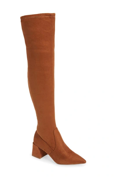 Steve Madden Huntly Over-the-knee Boot In Tan
