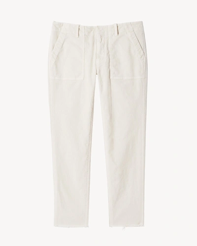 Nili Lotan Corduroy Jenna Pant In Winter White