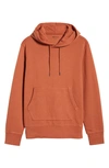 Madewell Hooded Sweatshirt In Afterglow Red