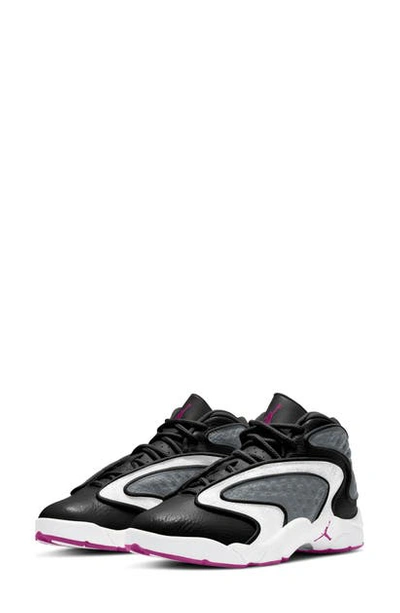 Jordan Og Sneaker In Black/ Cactus Flower/ Grey