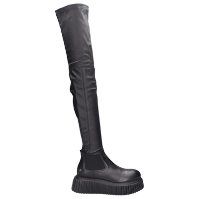 Agl Attilio Giusti Leombruni Overknees D751506 In Black