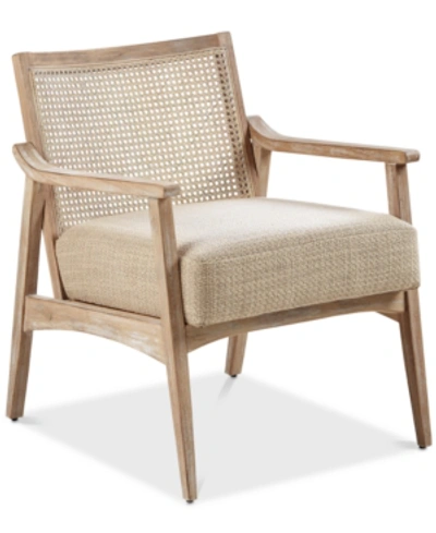 Furniture Leon Lounge Chair In Light Brown