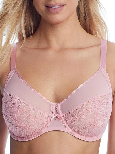 Chantelle Révèle Moi Side Support Bra In Rose Tutu